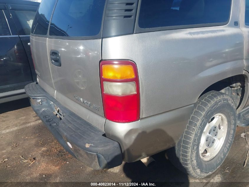 2000 Chevrolet Tahoe All New Ls VIN: 1GNEK13T5YJ100524 Lot: 40823014