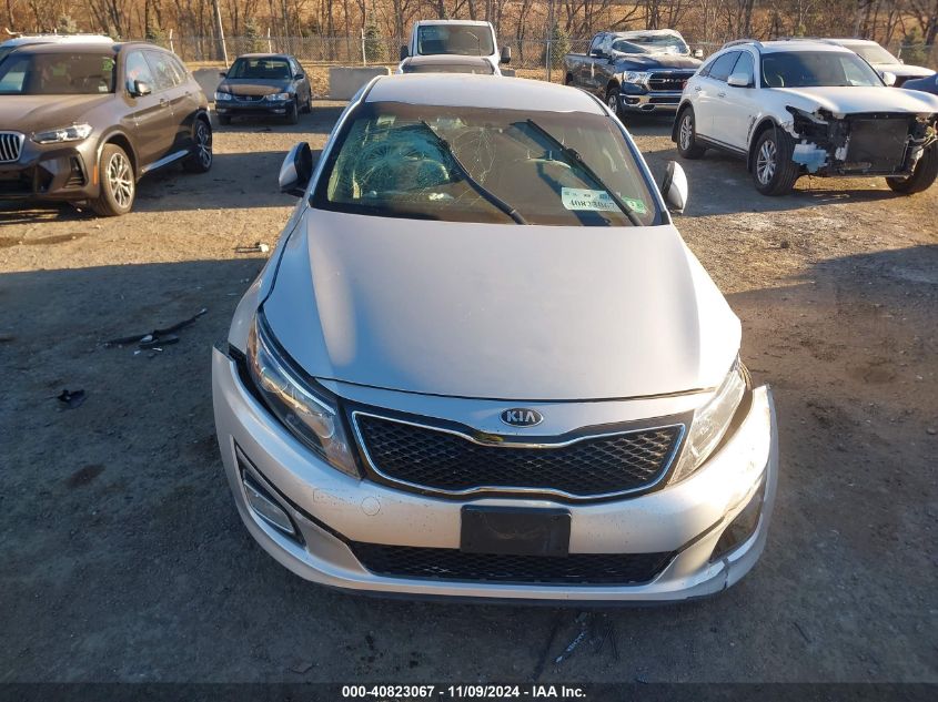 2014 Kia Optima Lx VIN: KNAGM4A76E5472748 Lot: 40823067