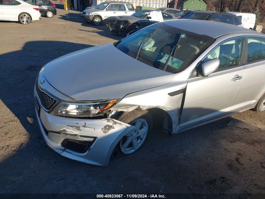 2014 Kia Optima Lx VIN: KNAGM4A76E5472748 Lot: 40823067