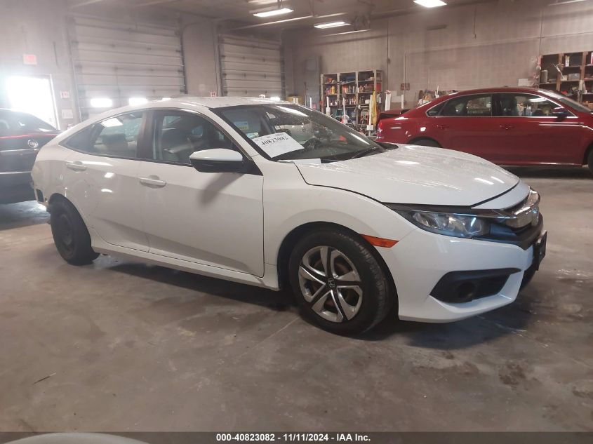 2016 Honda Civic Lx VIN: 2HGFC2F62GH501844 Lot: 40823082