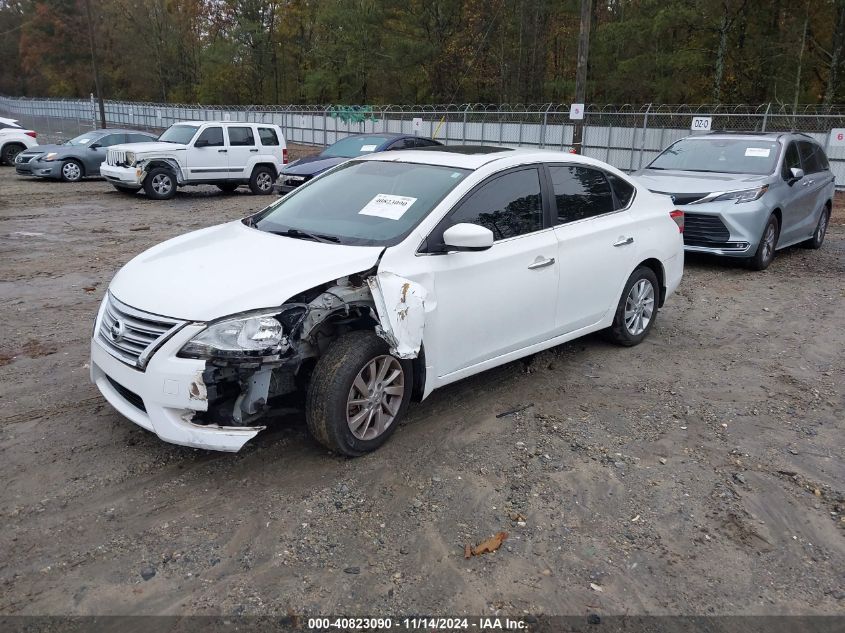 2015 Nissan Sentra Sv VIN: 3N1AB7AP5FY374544 Lot: 40823090