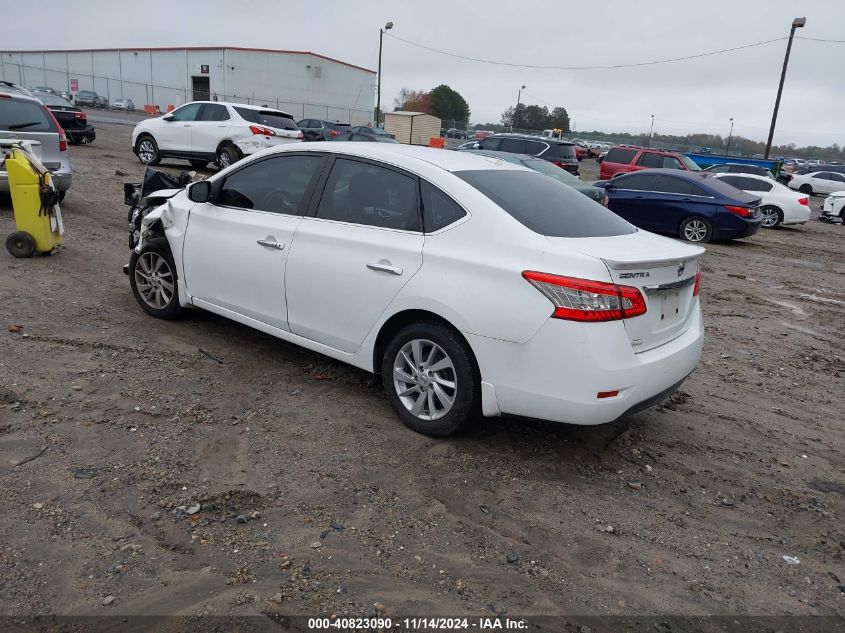 2015 Nissan Sentra Sv VIN: 3N1AB7AP5FY374544 Lot: 40823090