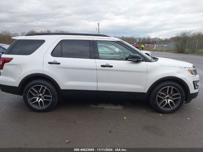 2017 Ford Explorer Sport VIN: 1FM5K8GT2HGC30569 Lot: 40823095