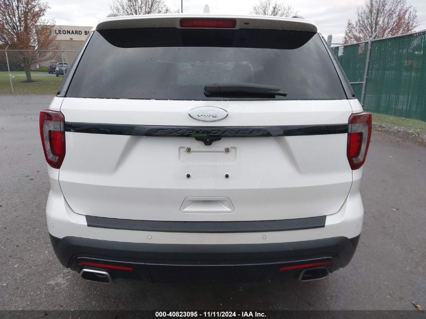 2017 Ford Explorer Sport VIN: 1FM5K8GT2HGC30569 Lot: 40823095