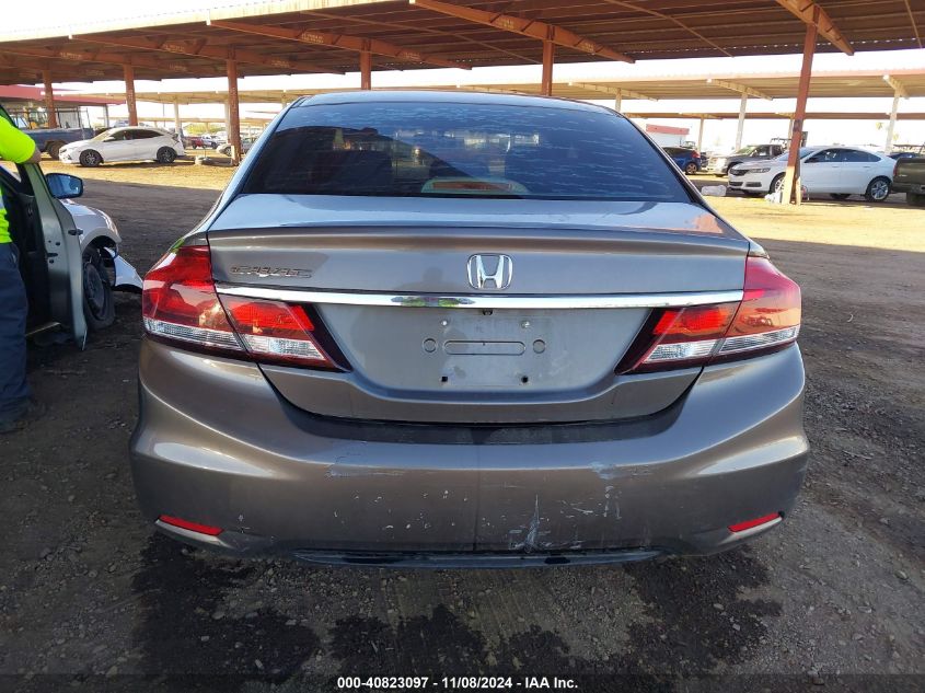 2013 Honda Civic Lx VIN: 19XFB2F53DE220085 Lot: 40823097