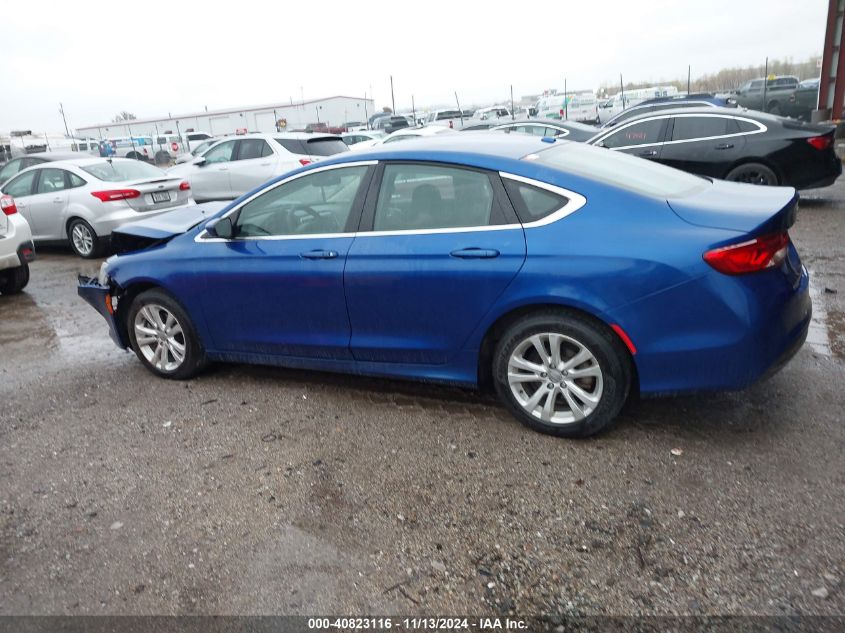 2015 Chrysler 200 Limited VIN: 1C3CCCAB7FN724497 Lot: 40823116