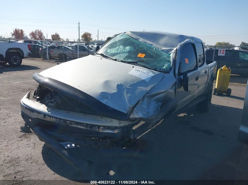 2002 Toyota Tacoma Base V6 VIN: 5TEHN72N22Z139572 Lot: 40823122