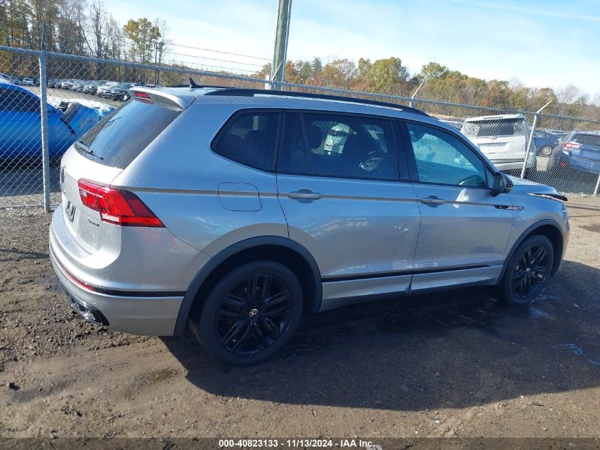 2022 Volkswagen Tiguan 2.0T Se R-Line Black VIN: 3VV8B7AX2NM018989 Lot: 40823133