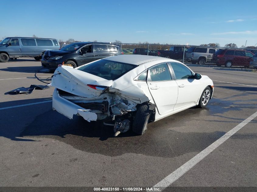 2017 Honda Civic Lx VIN: 19XFC2F67HE035811 Lot: 40823150