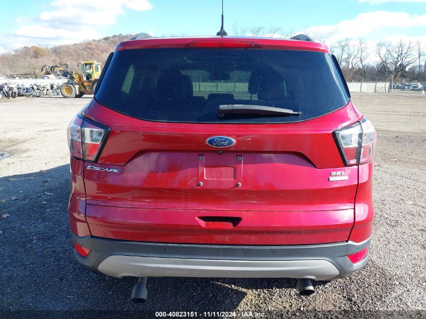 2018 Ford Escape Sel VIN: 1FMCU0HD3JUD16832 Lot: 40823151