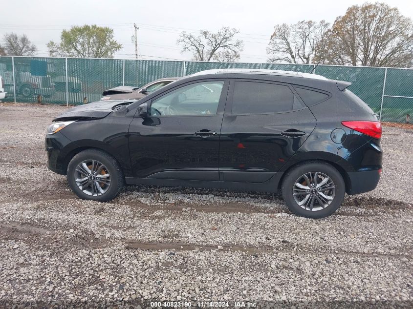 2015 Hyundai Tucson Se VIN: KM8JU3AG0FU110744 Lot: 40823190