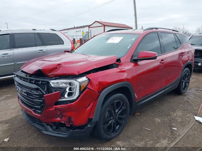 2022 GMC Terrain Fwd Slt VIN: 3GKALPEV7NL207248 Lot: 40823216