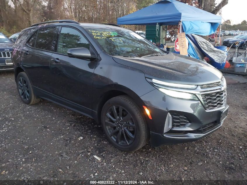 2022 Chevrolet Equinox Fwd Rs VIN: 3GNAXMEV9NS196149 Lot: 40823222