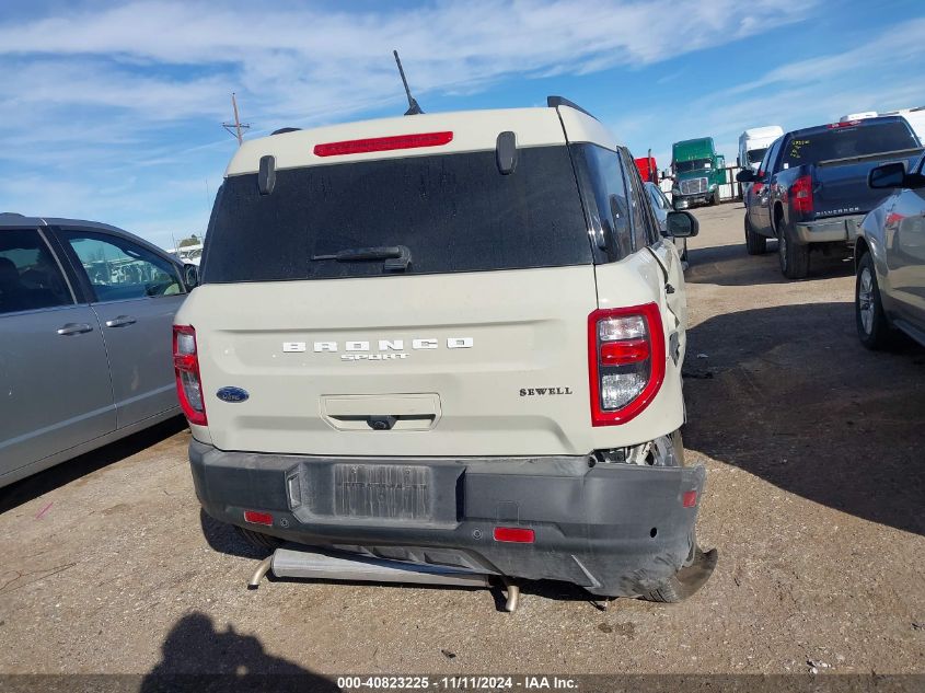 2024 Ford Bronco Sport Big Bend VIN: 3FMCR9B65RRE34383 Lot: 40823225