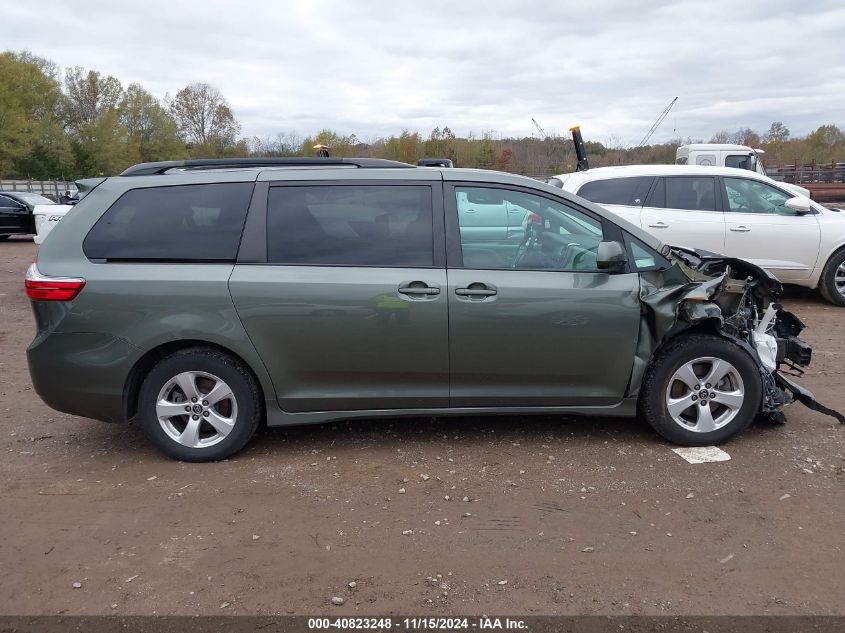 2019 Toyota Sienna Le 8 Passenger VIN: 5TDKZ3DC0KS014873 Lot: 40823248