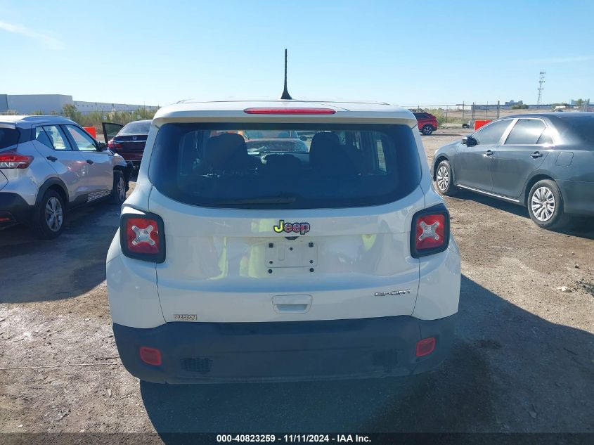 2021 Jeep Renegade Sport Fwd VIN: ZACNJCAB1MPM34199 Lot: 40823259