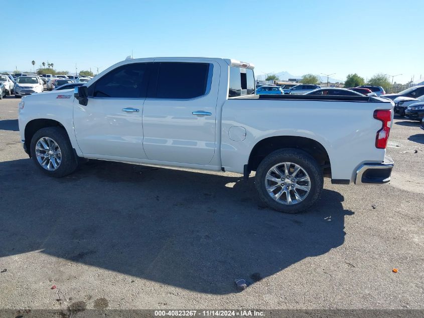 2022 Chevrolet Silverado 1500 Ltd 4Wd Short Bed Ltz VIN: 3GCUYGEL0NG209117 Lot: 40823267