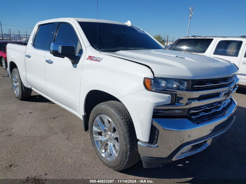 2022 Chevrolet Silverado 1500 Ltd 4Wd Short Bed Ltz VIN: 3GCUYGEL0NG209117 Lot: 40823267