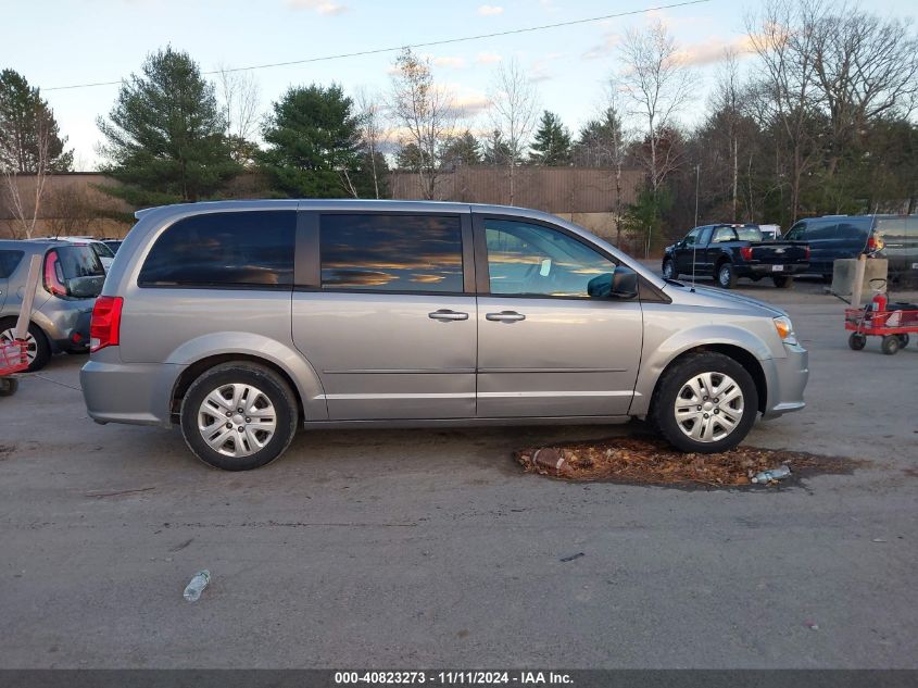 2016 Dodge Grand Caravan Se VIN: 2C4RDGBG2GR401130 Lot: 40823273