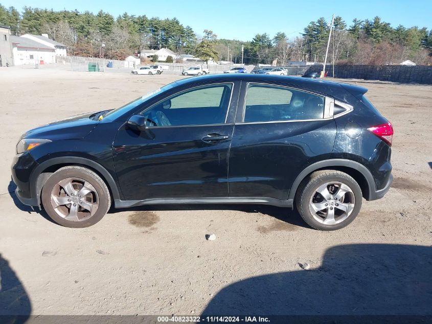 2016 Honda Hr-V Lx VIN: 3CZRU6H33GM717135 Lot: 40823322