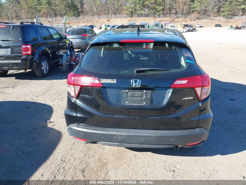 2016 Honda Hr-V Lx VIN: 3CZRU6H33GM717135 Lot: 40823322