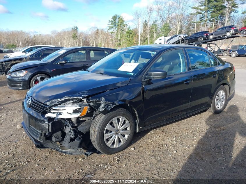 2014 Volkswagen Jetta 2.0L S VIN: 3VW2K7AJ6EM381292 Lot: 40823325