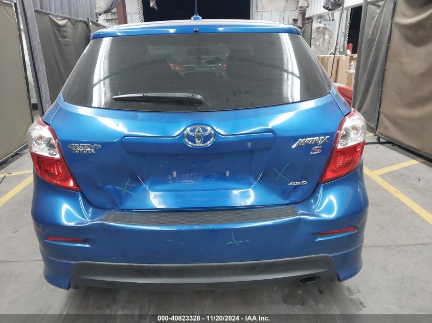 2009 Toyota Matrix S VIN: 2T1LE40E49C008784 Lot: 40823328