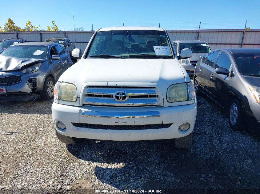 2006 Toyota Tundra Sr5 V8 VIN: 5TBDT44146S531073 Lot: 40823334