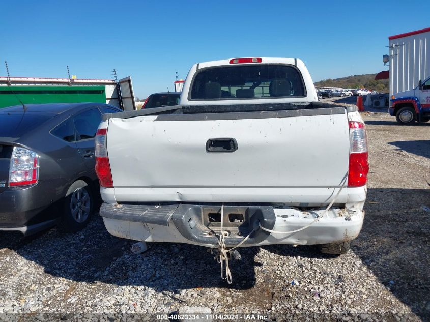 2006 Toyota Tundra Sr5 V8 VIN: 5TBDT44146S531073 Lot: 40823334