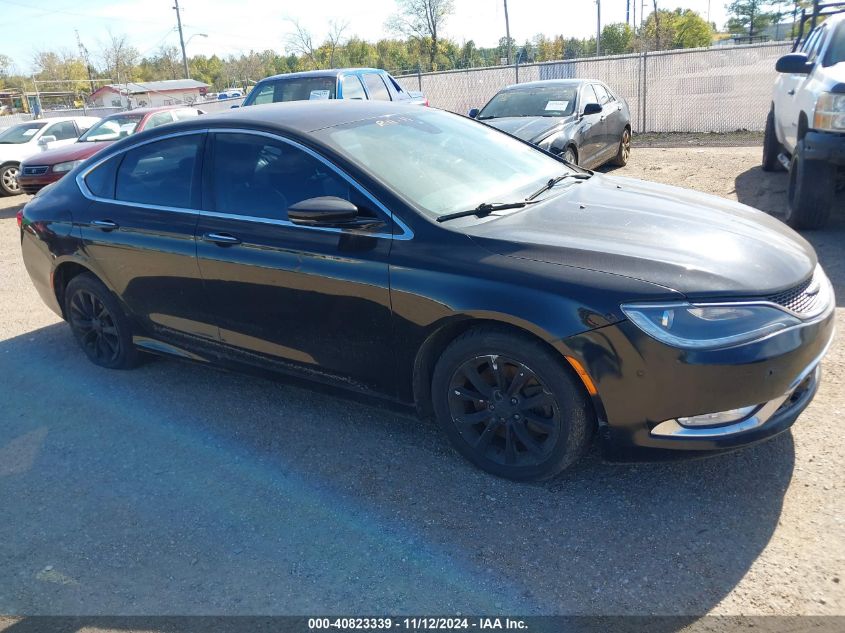 2015 Chrysler 200 C VIN: 1C3CCCCG7FN631942 Lot: 40823339