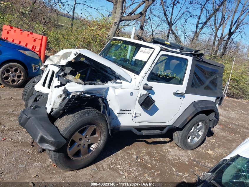 2011 Jeep Wrangler Sport VIN: 1J4AA2D11BL579656 Lot: 40823348