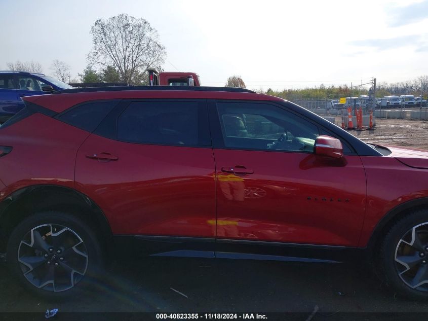 2021 Chevrolet Blazer Awd Rs VIN: 3GNKBKRS0MS566376 Lot: 40823355