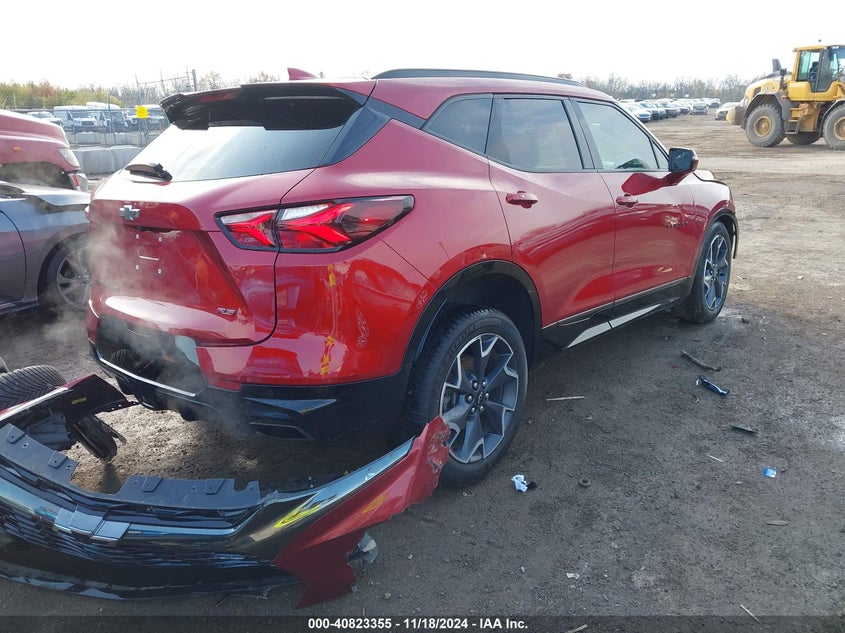 2021 CHEVROLET BLAZER 3.6L V-6 DI, DOHC, V(VIN: 3GNKBKRS0MS566376