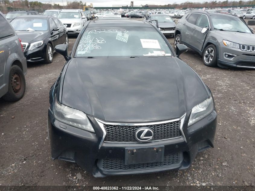 2013 Lexus Gs 350 VIN: JTHCE1BL5D5018139 Lot: 40823362