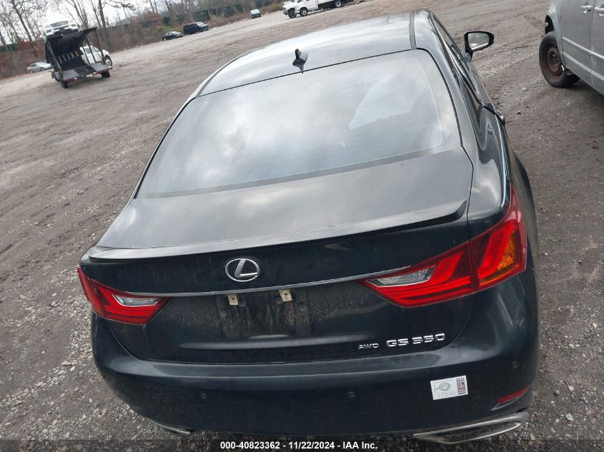 2013 Lexus Gs 350 VIN: JTHCE1BL5D5018139 Lot: 40823362