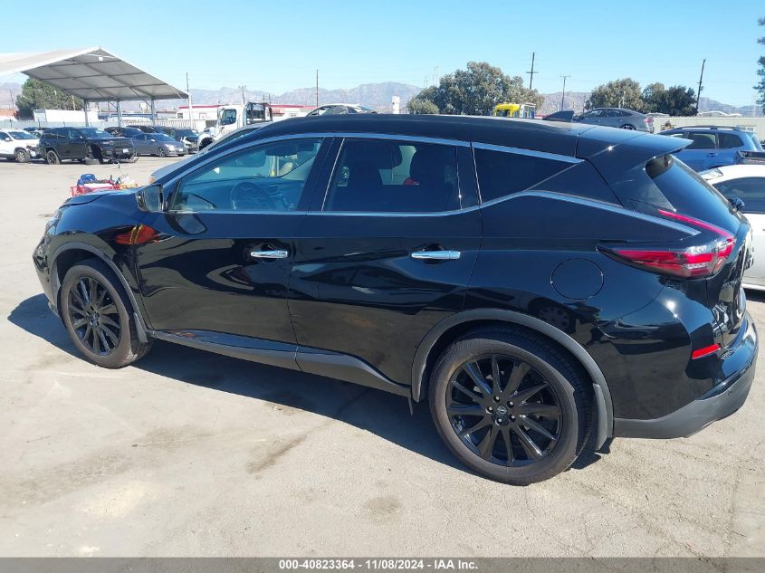 2023 Nissan Murano Sv Fwd VIN: 5N1AZ2BJ4PC113272 Lot: 40823364