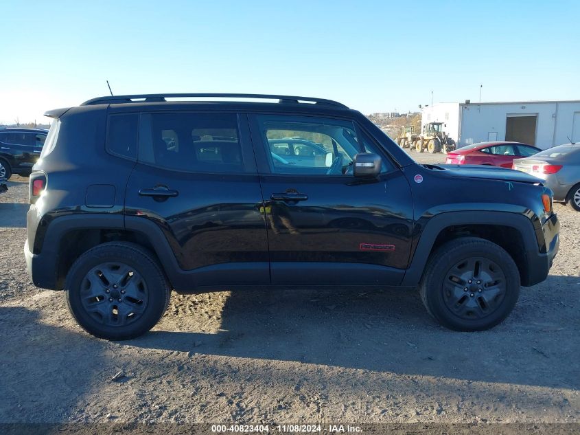 2018 Jeep Renegade Trailhawk 4X4 VIN: ZACCJBCB7JPG94040 Lot: 40823404