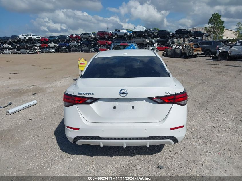 2023 Nissan Sentra Sv Xtronic Cvt VIN: 3N1AB8CV2PY224913 Lot: 40823419