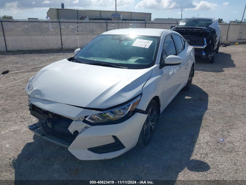 2023 Nissan Sentra Sv Xtronic Cvt VIN: 3N1AB8CV2PY224913 Lot: 40823419