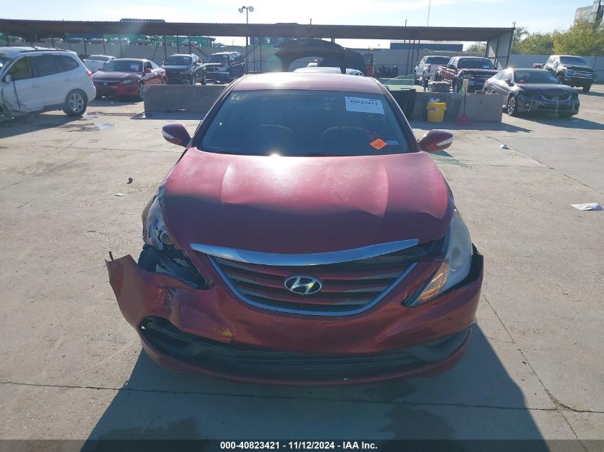 2014 Hyundai Sonata Gls VIN: 5NPEB4AC9EH946513 Lot: 40823421