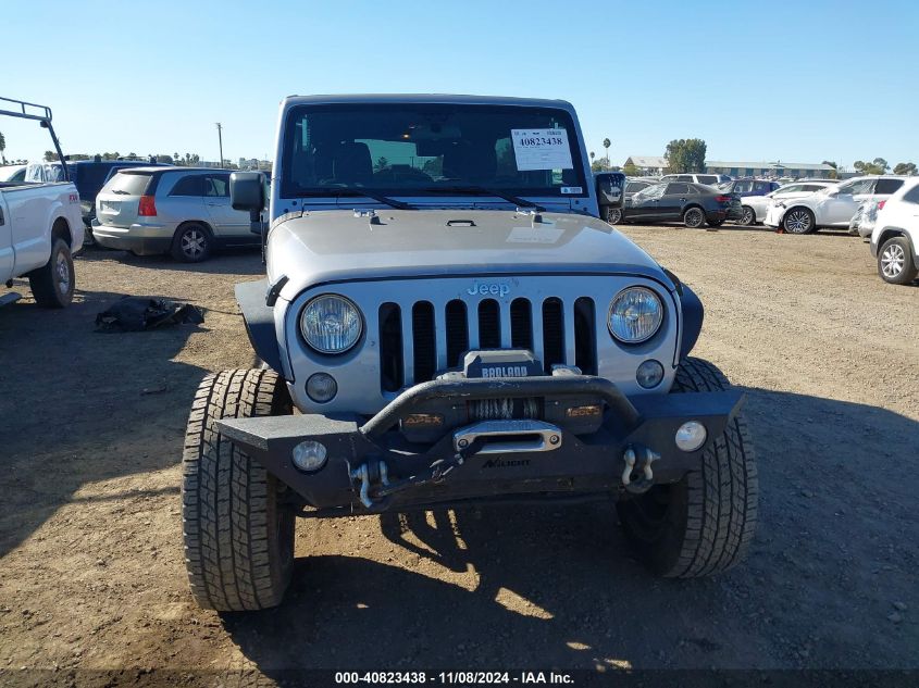 2015 Jeep Wrangler Unlimited Sport VIN: 1C4BJWDG9FL766719 Lot: 40823438