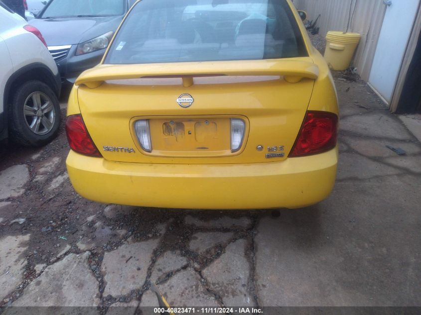 2006 Nissan Sentra 1.8/1.8S VIN: 3N1CB51D96L557347 Lot: 40823471