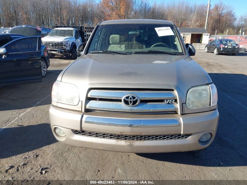 2006 Toyota Tundra Sr5 V8 VIN: 5TBDT441X6S548671 Lot: 40823483