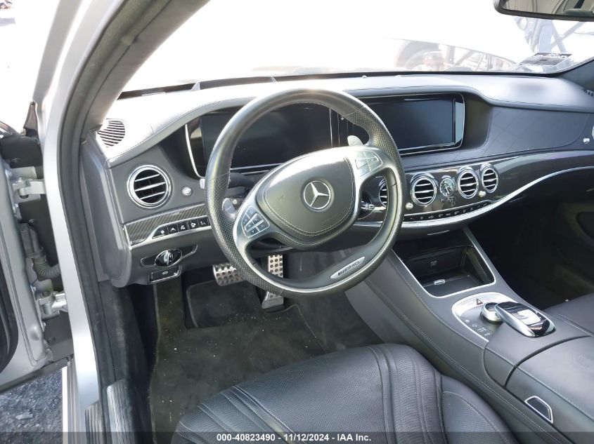 2015 Mercedes-Benz S 63 Amg VIN: WDDUG7JB9FA145777 Lot: 40823490