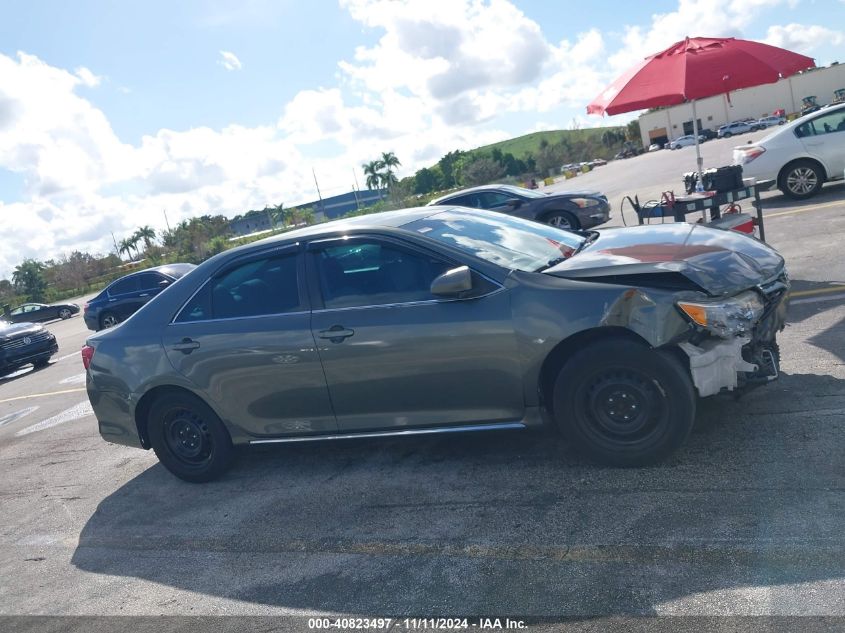 2012 Toyota Camry Le VIN: 4T1BF1FK0CU627263 Lot: 40823497