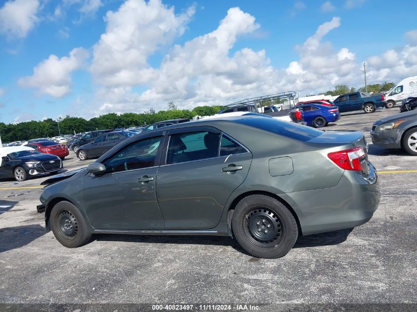 2012 Toyota Camry Le VIN: 4T1BF1FK0CU627263 Lot: 40823497