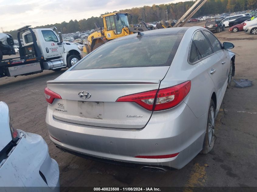 2015 Hyundai Sonata Limited VIN: 5NPE34AF8FH054472 Lot: 40823508