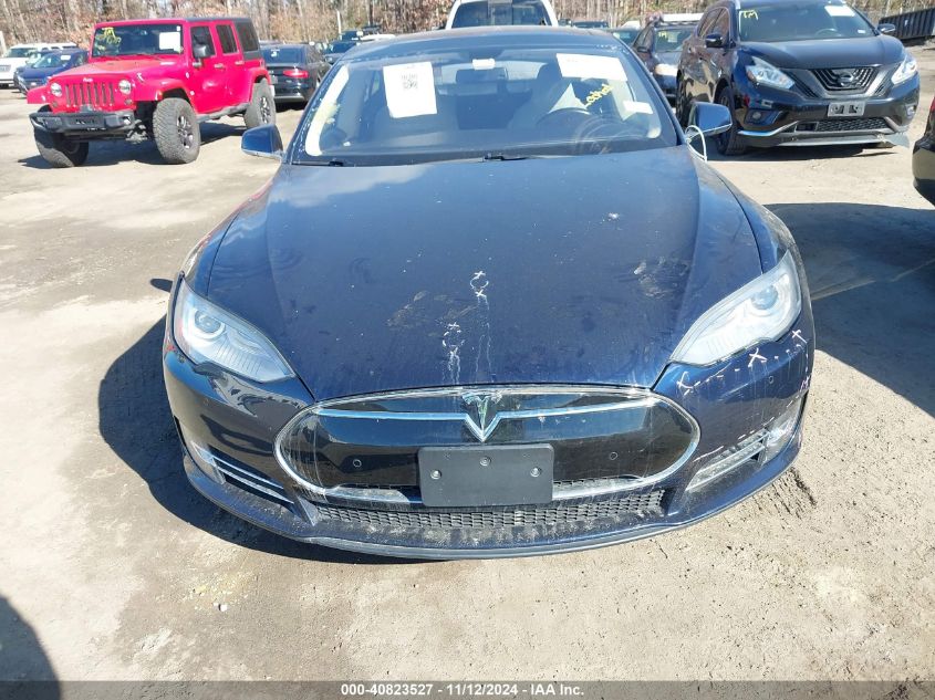 2014 Tesla Model S P85 VIN: 5YJSA1H11EFP40531 Lot: 40823527