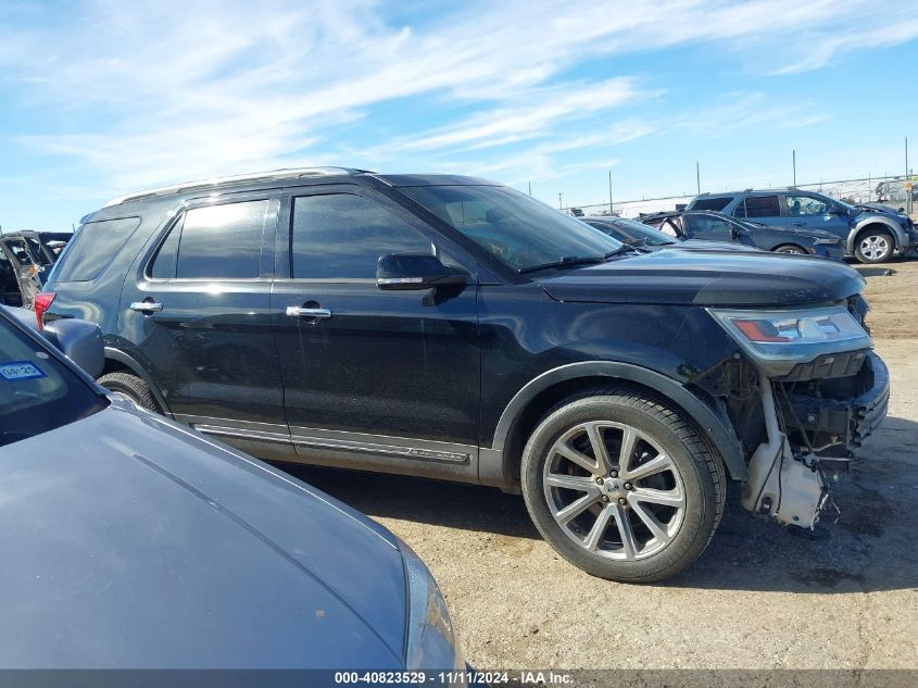 2017 Ford Explorer Limited VIN: 1FM5K7FH2HGC03105 Lot: 40823529