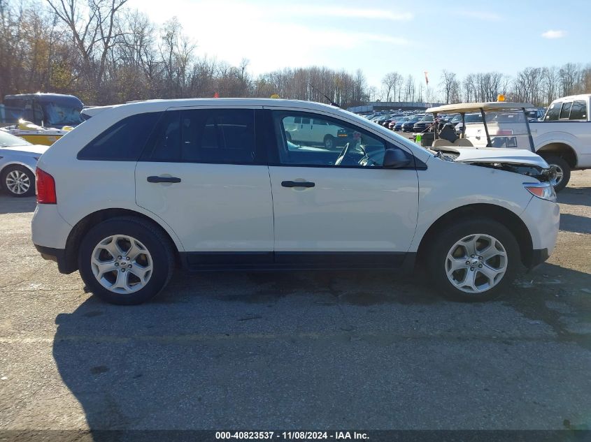 2013 Ford Edge Se VIN: 2FMDK3G91DBA82841 Lot: 40823537